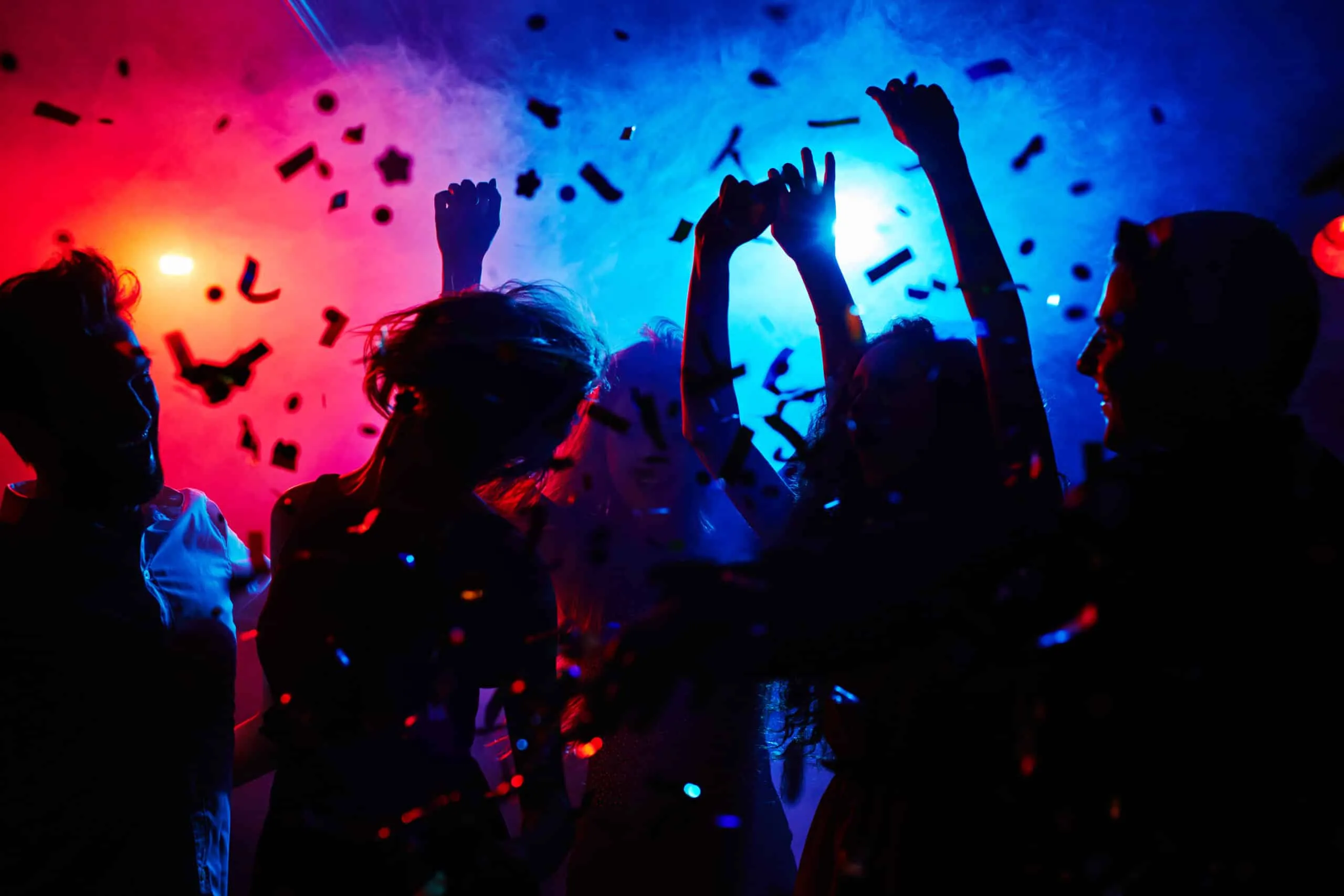 Silhouettes of Dancers