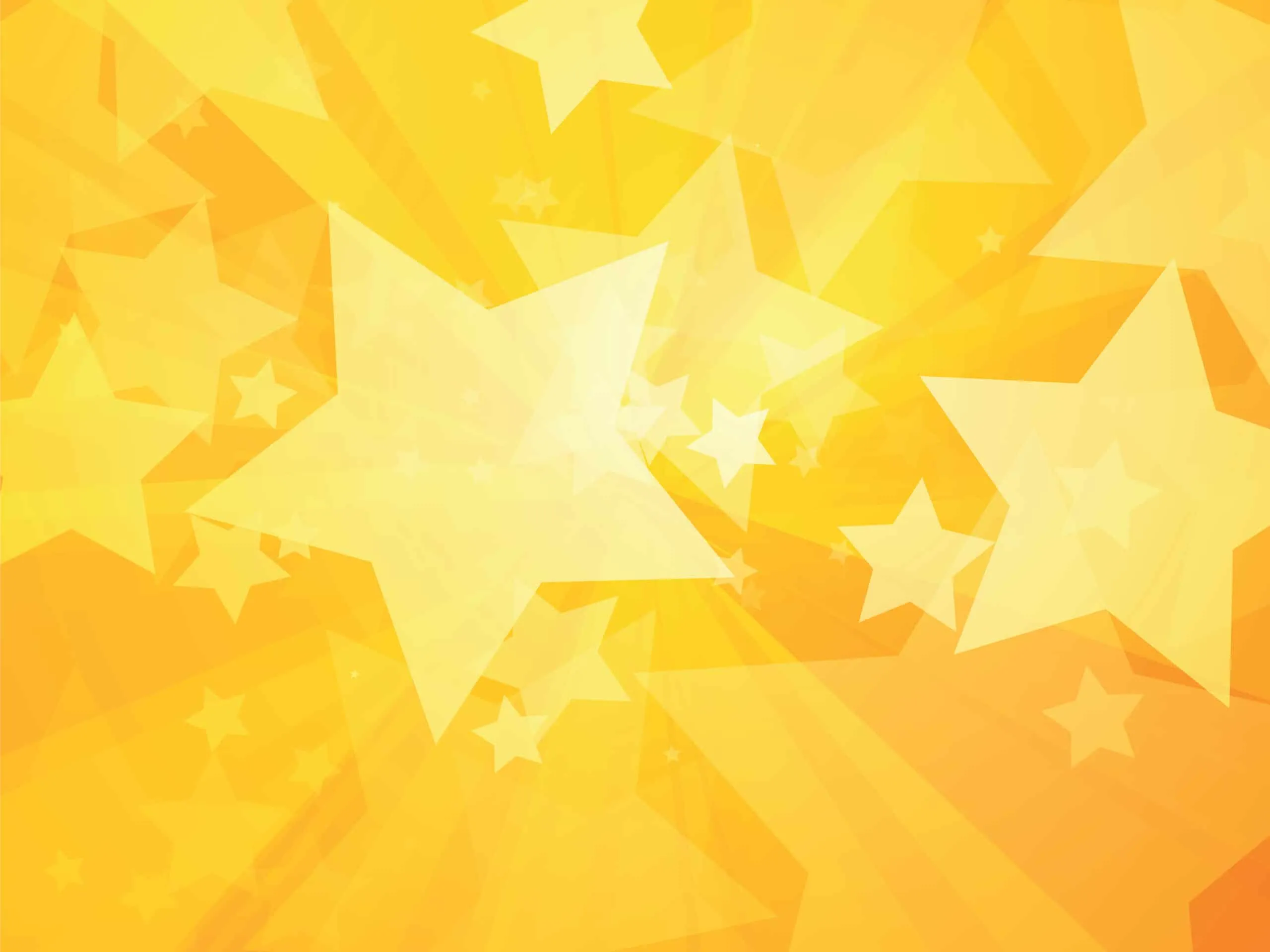 Graphic of yellow stars bursting