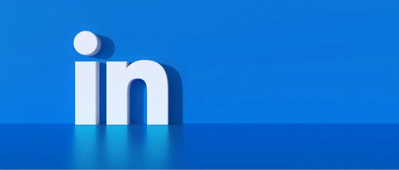 Stock Image of LinkedIn Logo